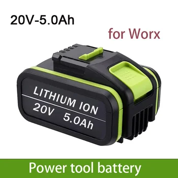 100% Nový 20V5000mAh Nabíjateľné Lítiové Batérie, ReplacementWorx Náradie WA3551 WA3553 WX390 WX176 WX386 WX678