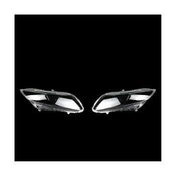 2 ks Predných Svetlometov Kryt Transparentné Tienidlo Vedúci Svetlo Objektív pre Honda Civic 2012-2015