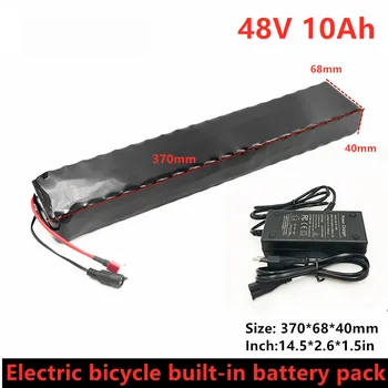 48V 13S3P 10Ah 500W Li-Ion Batéria, Vhodná Pre 48V Elektrický Bicykel S 20A BMS vstavaná Lítiová Batéria