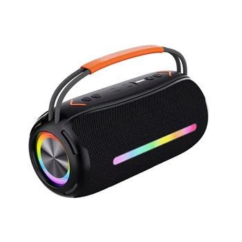 Boomsbox 360 RGB Farebné Čítanie Subwoofer Vodotesný a Prachotesný Bluetooth Reproduktor Vonkajšie Profesionálne Mini Party Box Reproduktory
