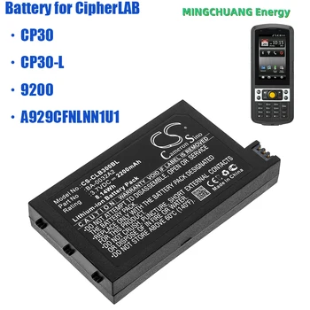 Cameron Čínsko Čiarových kódov Batérie CipherLAB BA-0032A2 pre CipherLAB CP30, CP30-L, 9200, A929CFNLNN1U1
