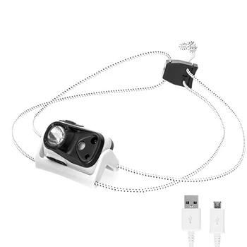 Cob Led Reflektor Snímania Červené Svetlo Rybárske Svetlomet Mini USB Svetlometu vstavanú Batériu Multifunkčné Ľahký