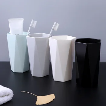 Domov Umyť Pohár Štetcov Pohár Plastové Módne Jednoduché Kreatívne Ústna Voda Cup Kúpeľňa Produkty
