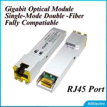 Gigabit Elektrické Port Fotoelektrické Prevod Optického Vlákna Modul 1,25 G Optický Modul SFP-ZÍSKAŤ RJ45 1,25 G Optický Modul
