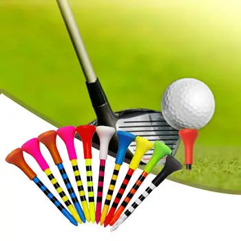Golf Loptu Tee Prekladané Nízkym Odporom Tip Zvýšenie Letovej Vzdialenosti Stabilizovať Praxe Prípravy Golf Loptu Držiteľ Golf Školenia