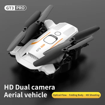 GT3 PRO Mini Drone Profesionálne HD Dual Camera 360° Roll Optický Tok Pozíciu Letecké Fotografie RC Skladacia Quad