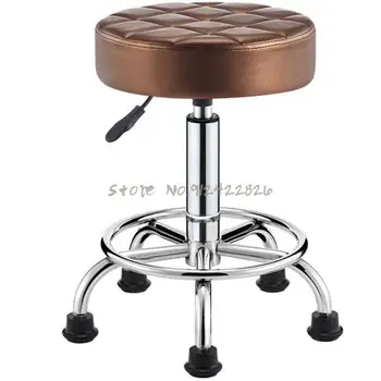 Kadernícke stolice holičstvo stolice v nevýbušnom rotačné zdvíhacie operadla krásy stolice veľké pracovné stoličky nail bar kolo stolice
