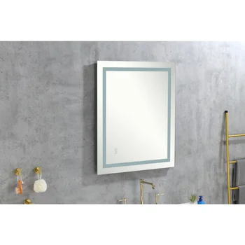 Led Zrkadlo na Kúpeľňa so Svetlami,\ Stmievateľné\ Anti-Fog\ Osvetlené Kúpeľňa Zrkadlo s Smart Touch Tlačidlo\ Pamäť