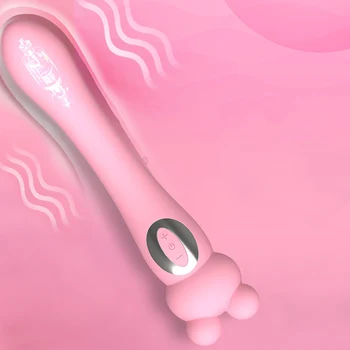Magnetické Plnenie Frekvencia Vibrátor Žena Vaginálne Masturbácia Čerpanie Silný Vibračná Masáž AV Stick Ženské Sexuálne Hračky