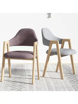 Nordic jedálenské stoličky domov stolička, stôl späť štúdia stolice jednoduché, bežné reštaurácia mlieko čajovni jedálenský stôl rokovania stoličky