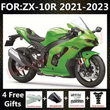 Nový ABS Celý Motocykel Horské Kit vhodný pre Ninja ZX-10R ZX10R zx 10r 2021 2022 2023 Skriňa full kapotáže kit zelené
