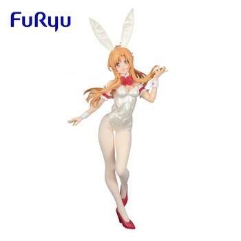 Pôvodné FuRyu Sword Art Online Asuna Bunny PVC Anime Obrázok Akčné Figúrky Model Hračky