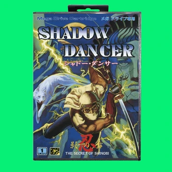 ShadowDancer 16bit MD Hra Karty Pre MegaDrive Pre Konzoly SEGA Genesis