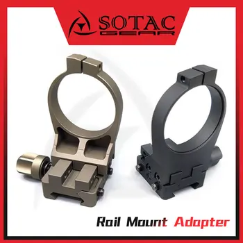 SOTAC DLOC-PVS Taktické Železničnej Mount Adaptér pre PVS-14 Quick-Connect Fit 20 mm Picatinny Rail