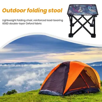 Ultralight Prenosné Skladacie Stoličky Vysoká Stabilita Silné nosné pre Vonkajšie Pláži Piknik Camping Dodávky 2 pre Záhradníctvo