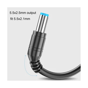 USB C Typ C PD Na 9V Napájací Kábel pre Bezdrôtový Smerovač, Laptop LED Pásy Reproduktor CCTV Kamery, DVR 1,2 M