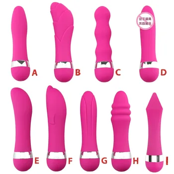 Vibrátor Ženy, Dospelých, Sexuálne Hračky, 9 Typov Malých Dildo Vibrátory Mini AV Análny Vibračný Masážny Palice Battry Hračky 18 Rokov Sex Shop