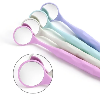 Zubné Úst Zrkadlá 10pcs Obojstranný Autoclavable Povrch Skúšky Reflektory Rukoväť Ústne Zrkadlo Dentálne Materiály