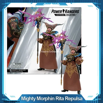 【Predpredaj] vyzýva Hasbro Power Rangers Lightning Zber Mighty Morphin Rita Repulsa 6-Palcový Akcie Obrázok Hračky F8210